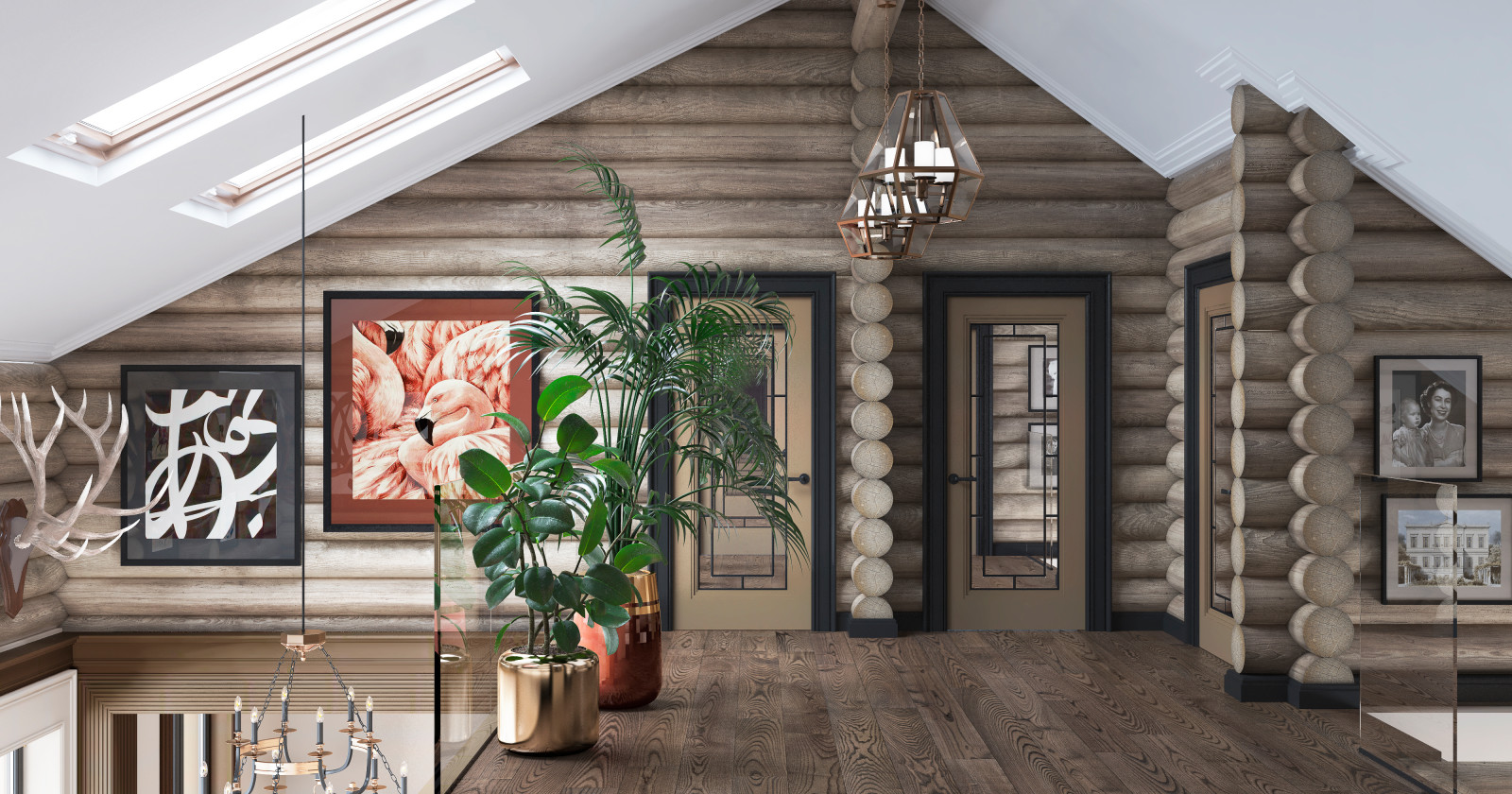 Дом из бруса в Юго-Западном