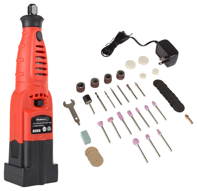 40 Piece Cordless Rotary Tool and 
