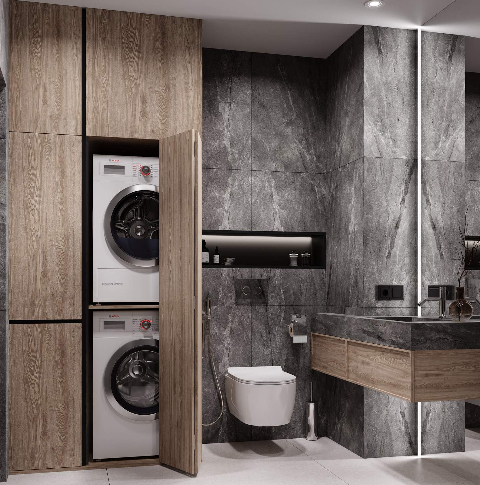 Квартира в ЖК Челюскинцев в минимализме