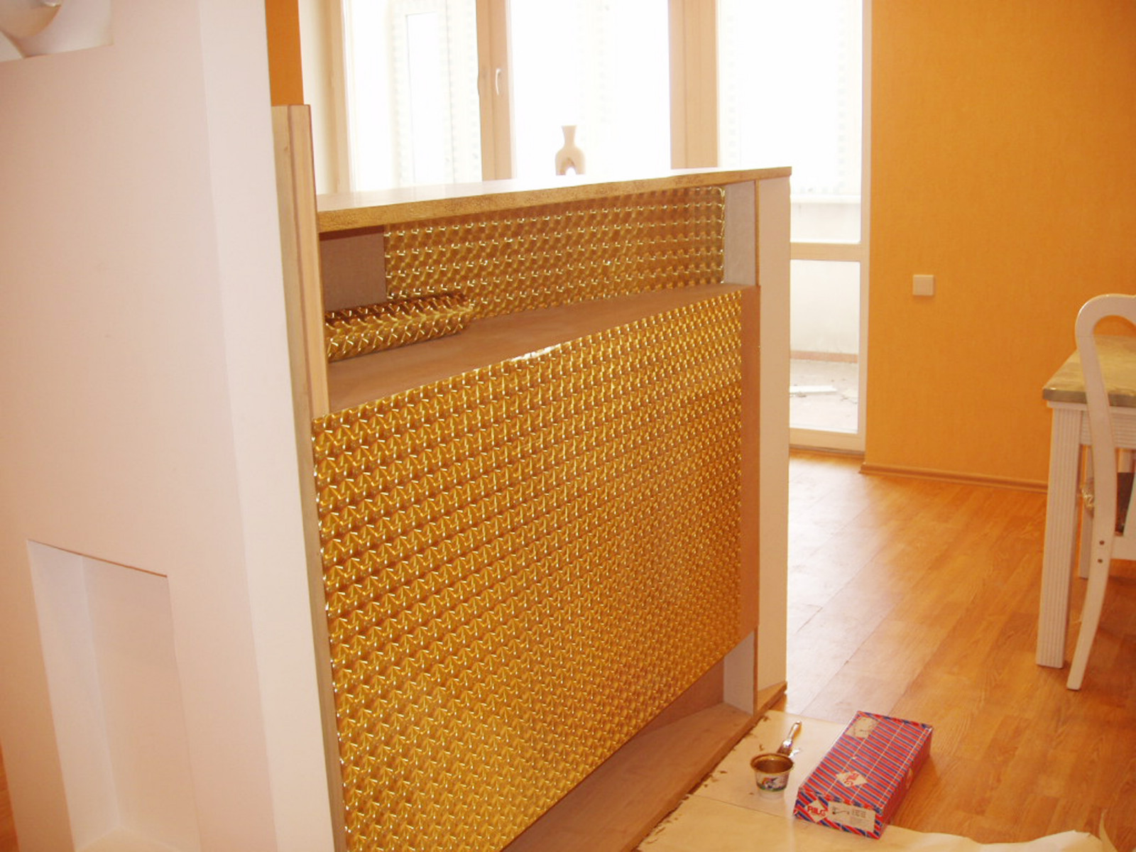 Golden autumn Cyrus - design in oriental style