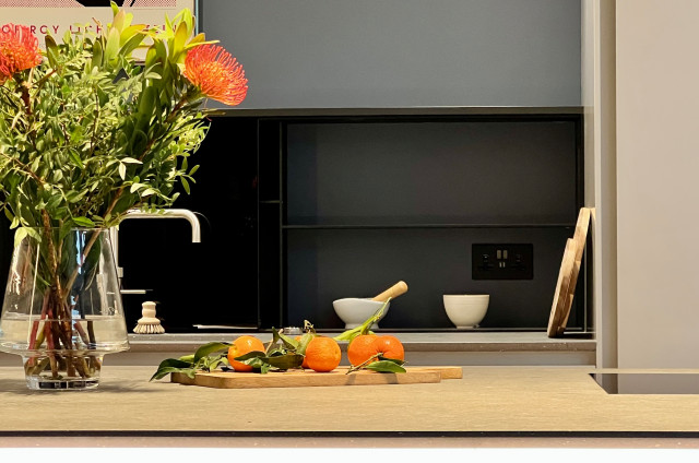 Contemporary kitchen in Long Ditton contemporary