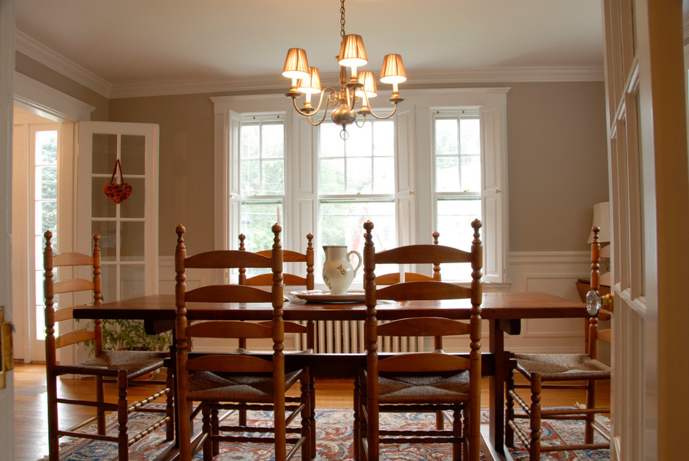 New England Style Dining Room Traditional Dining Room Boston by