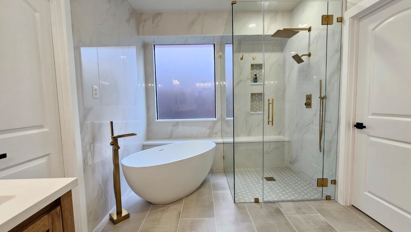 Frisco TX - Raschell Full Master Bathroom Remodeling