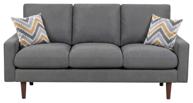 houzz pillows on sofa