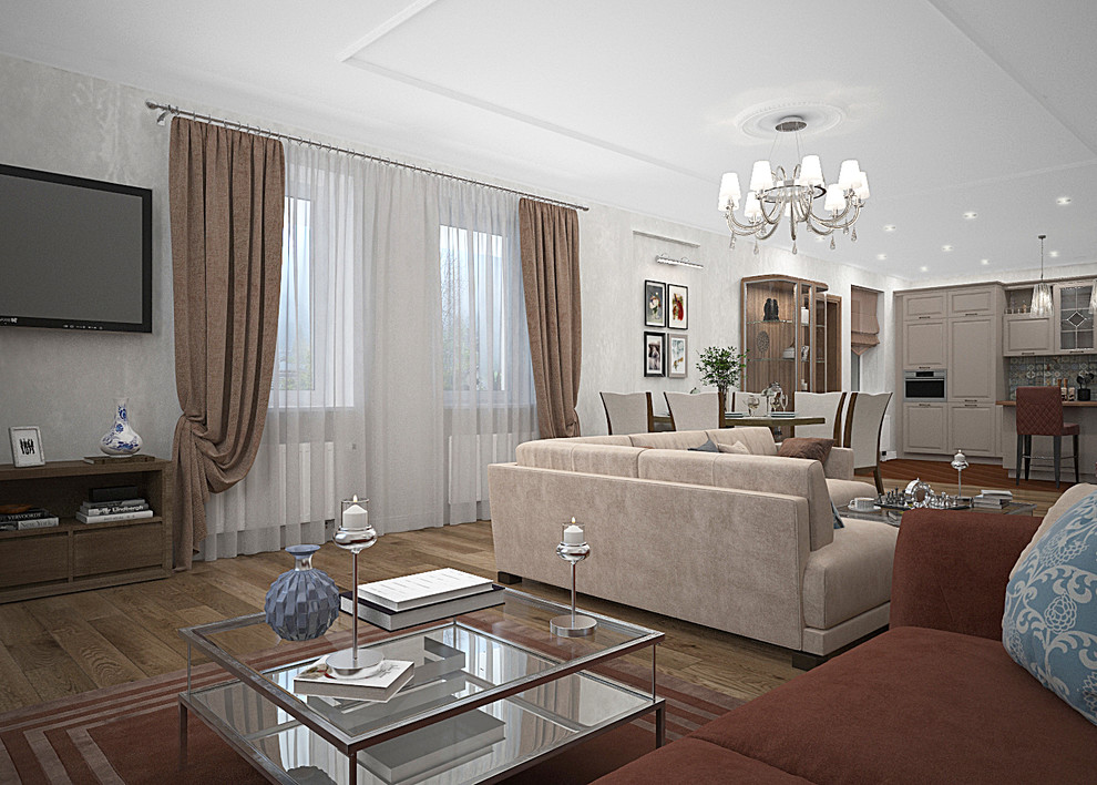 Дизайн интерьера гостиной