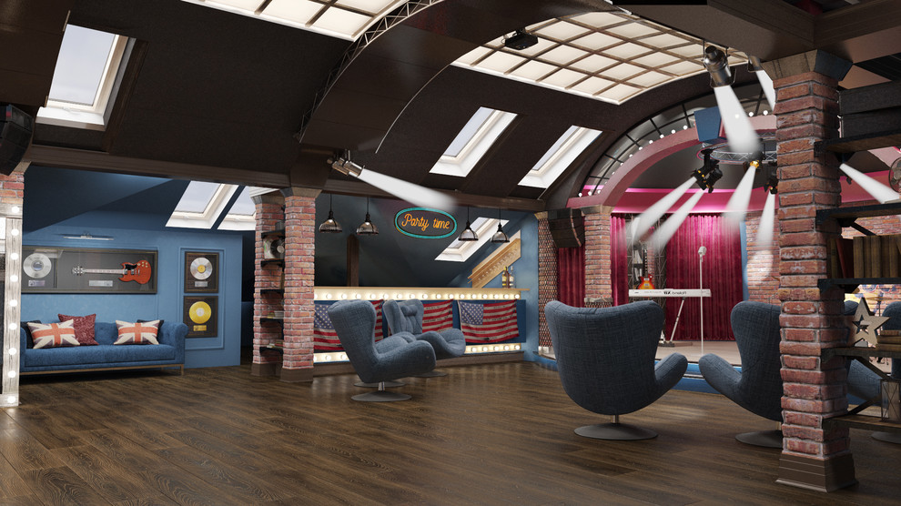 Роскошь в стилистическом разнообразии - мини концертный зал