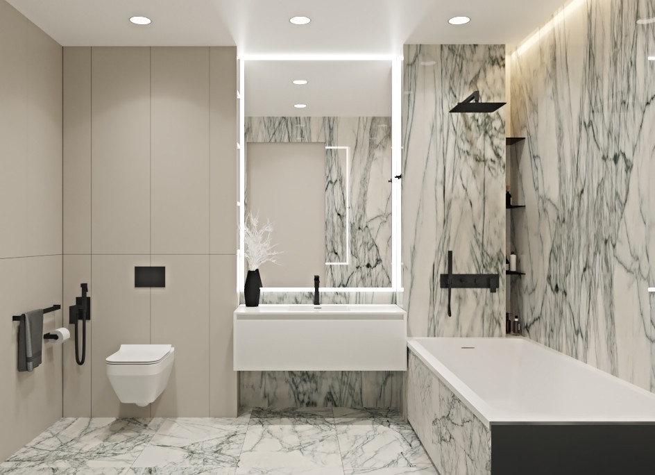 Проект квартиры, 130 м2