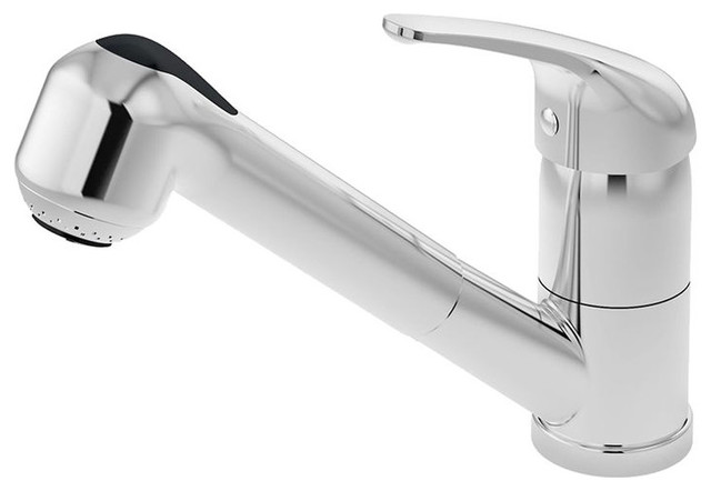 Symmons Andora Single Handle Kitchen Faucet, Chrome - S-26