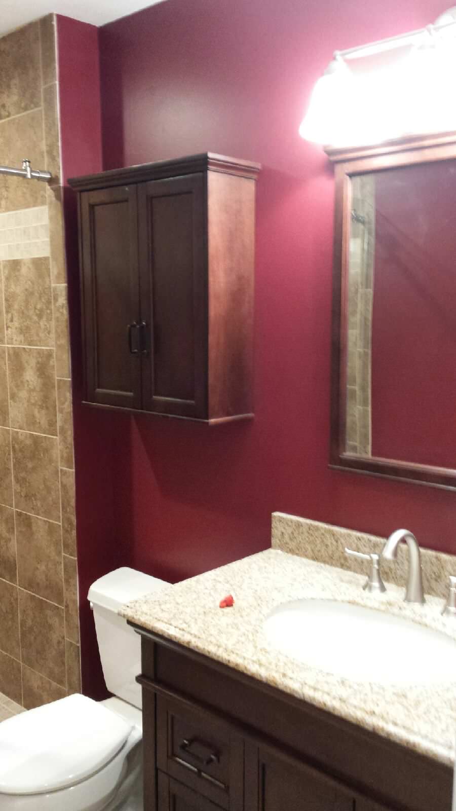 Complete bathroom renovation
