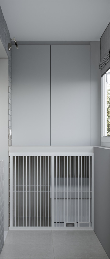 Двухкомнатная квартира в стиле хай-тек