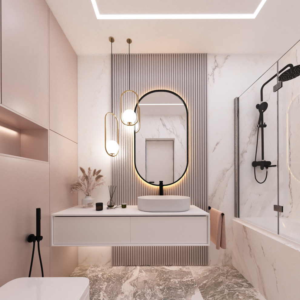 Дизайн-проект интерьеров квартиры 108 м2