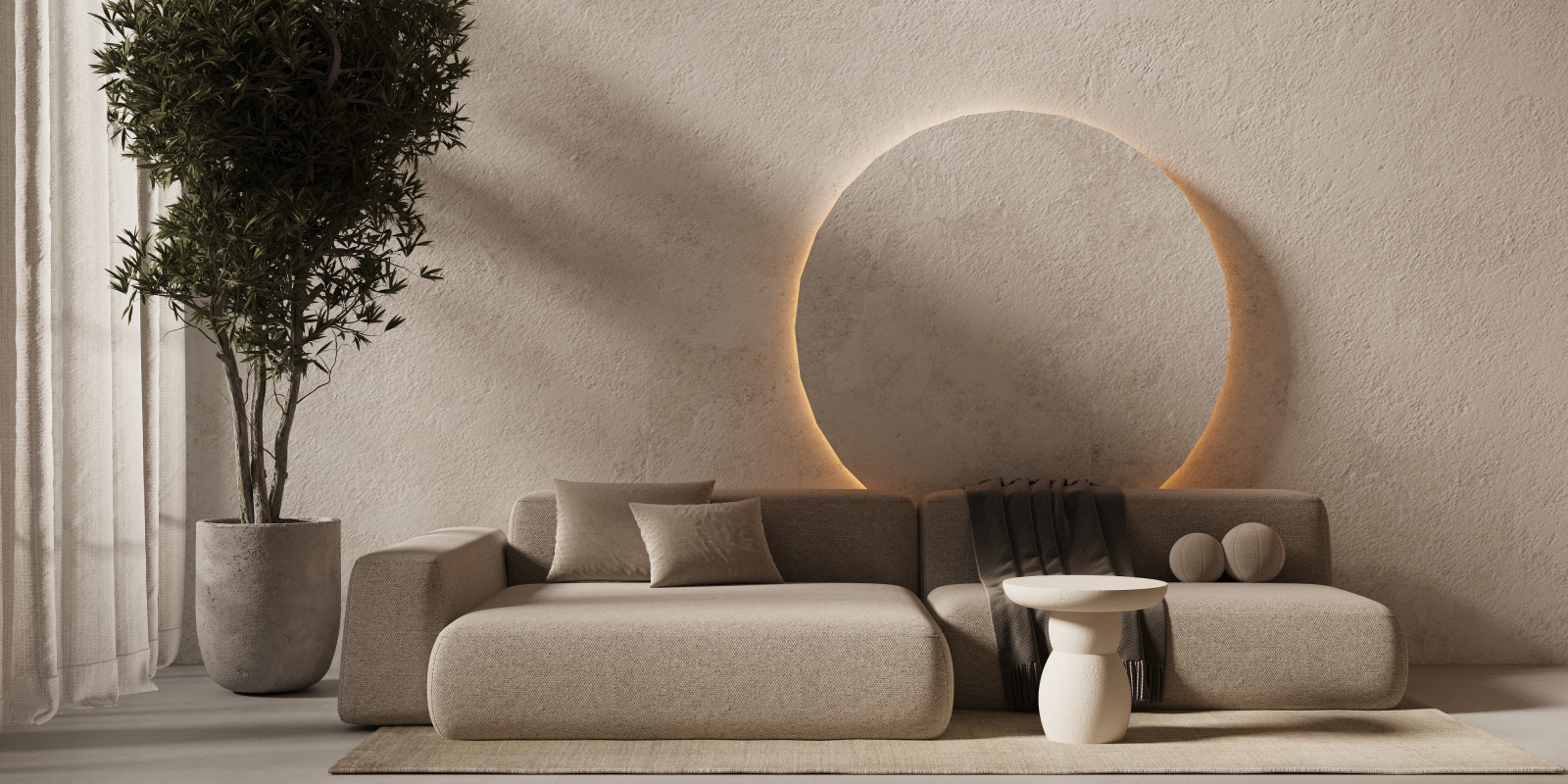 Двухуровневая вилла в современном стиле