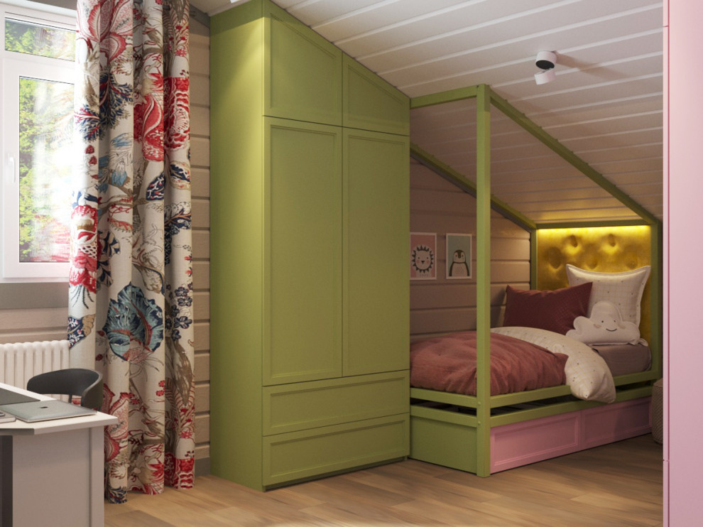 Большой, яркий дом для молодой семьи