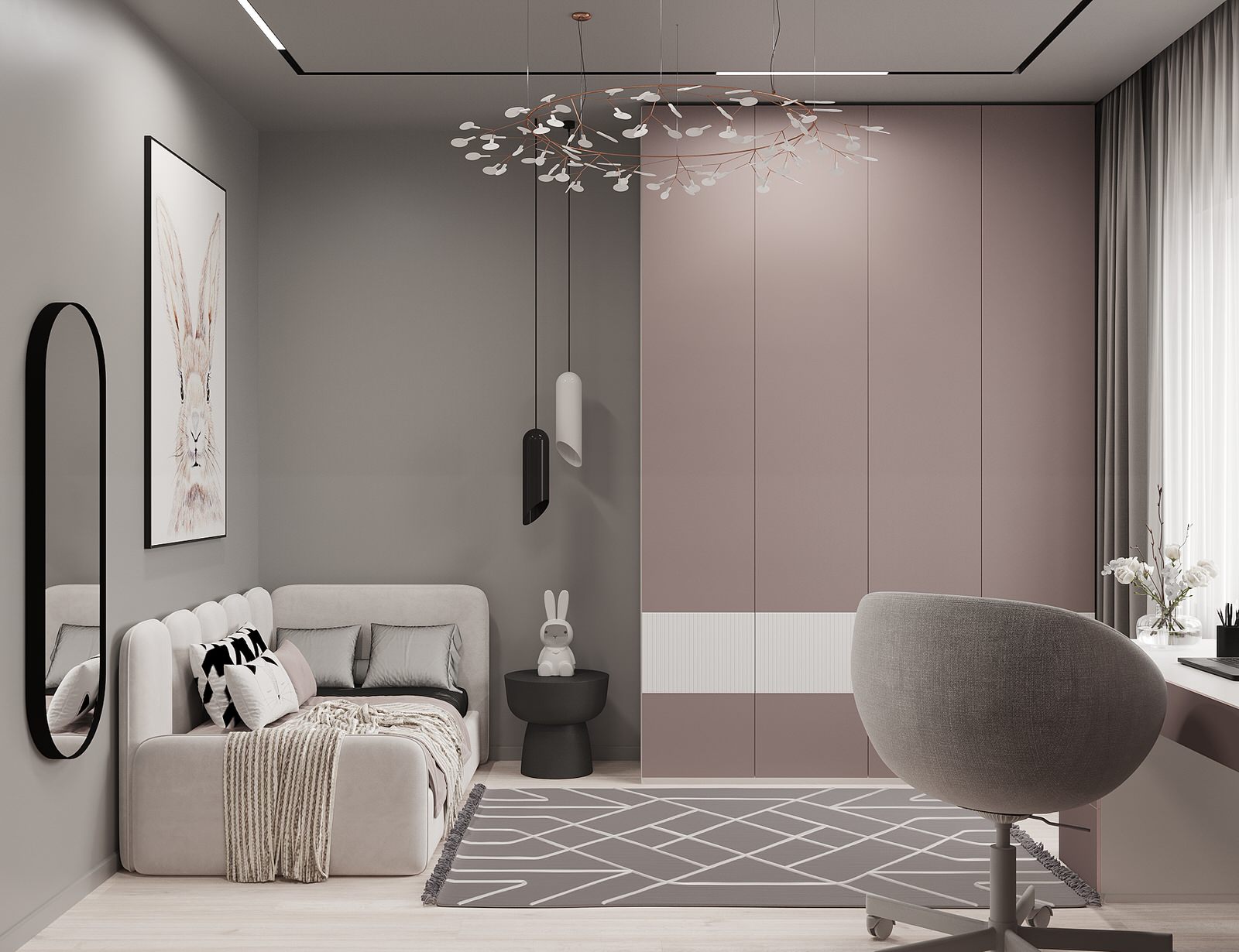 Детская комната для девочки