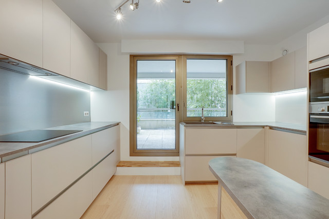 Projet Sainte Croix contemporary-kitchen