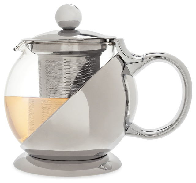 Shelby Wrapped Teapot Infuser By Pinky Up Contemporary Teapots Shelby Wrapped Teapot Infuser By Pinky Up Stainless Steel