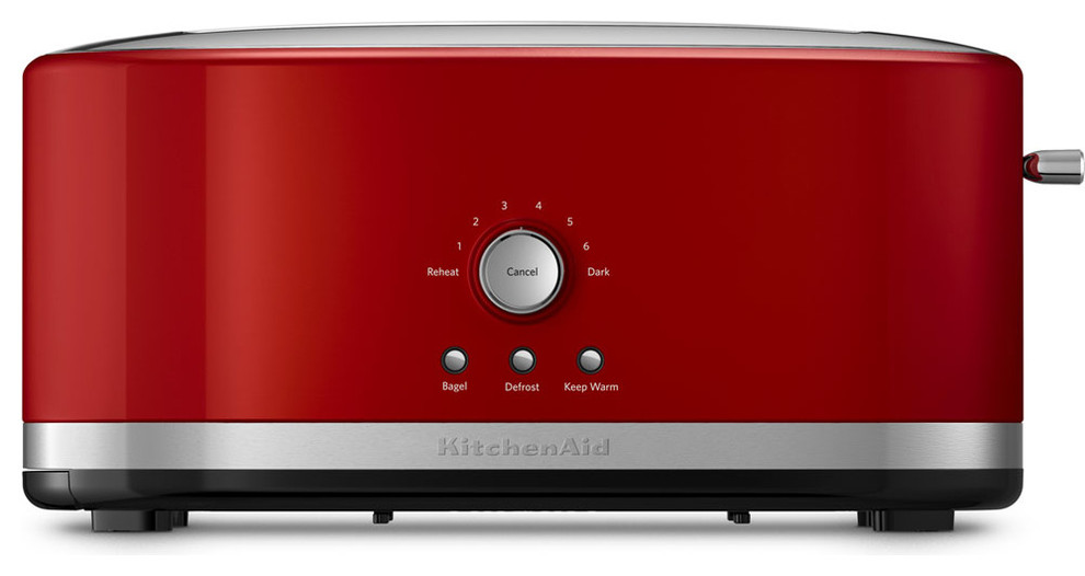 4-Slice Long Slot Toaster With Peek and See, Empire Red
