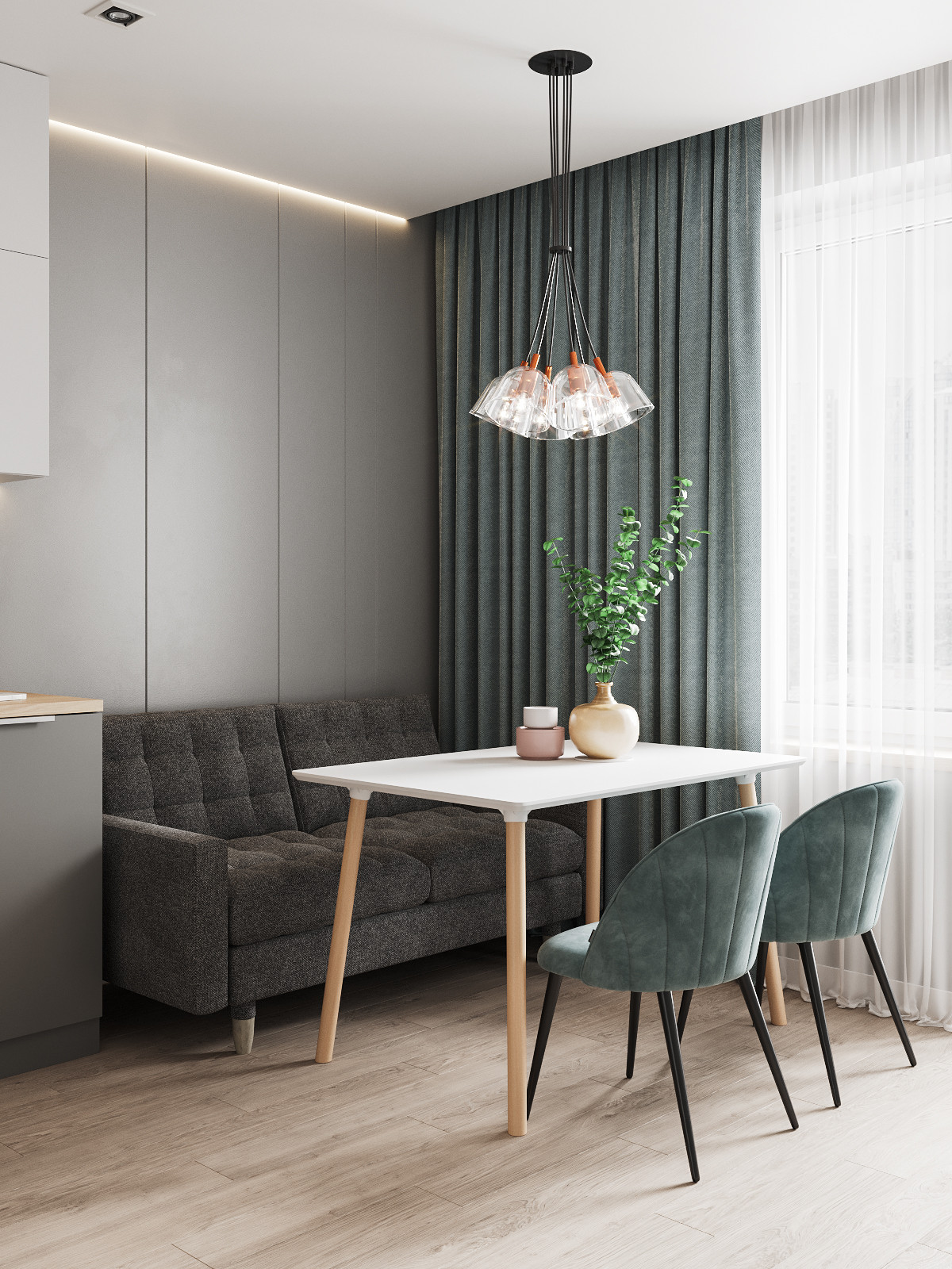 Двухкомнатная квартира в ЖК "Легенда"