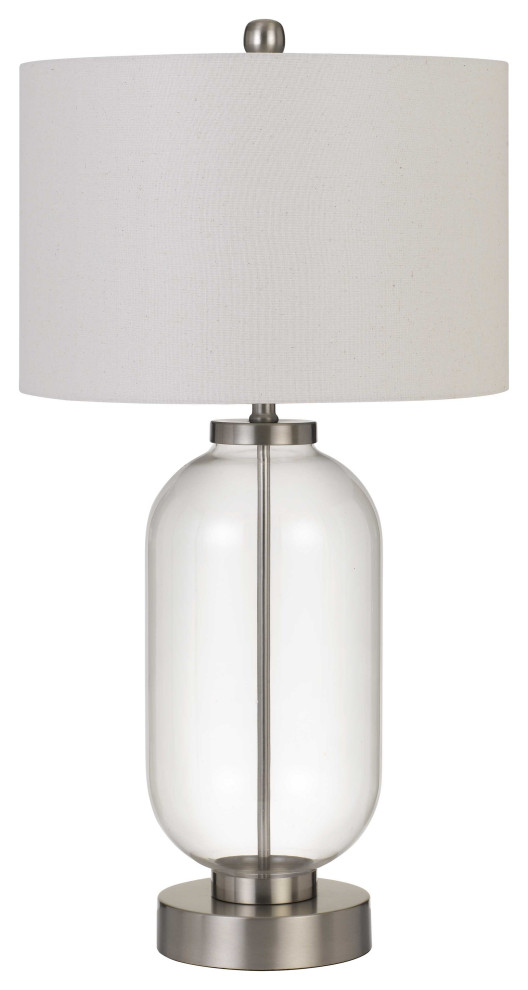 Glass Jar Table Lamp Transitional Table Lamps by Cal Lighting Houzz