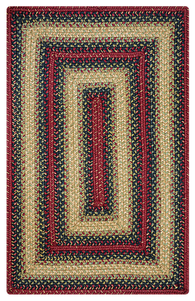 Homespice Decor Highland Jute Braided Rug 5x8' Rectangular