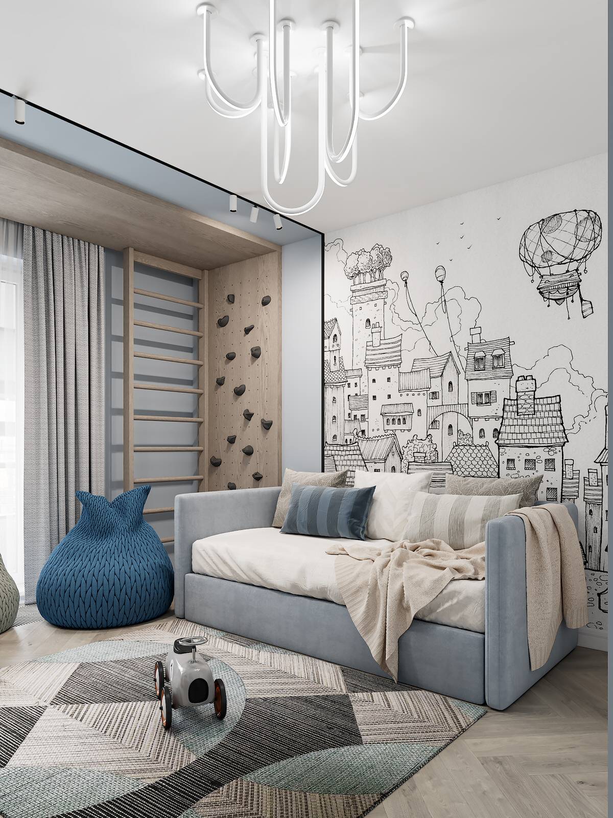 Дизайн трёхкомнатной квартиры на Смоленской улице | Санкт-Петербург | Россия |