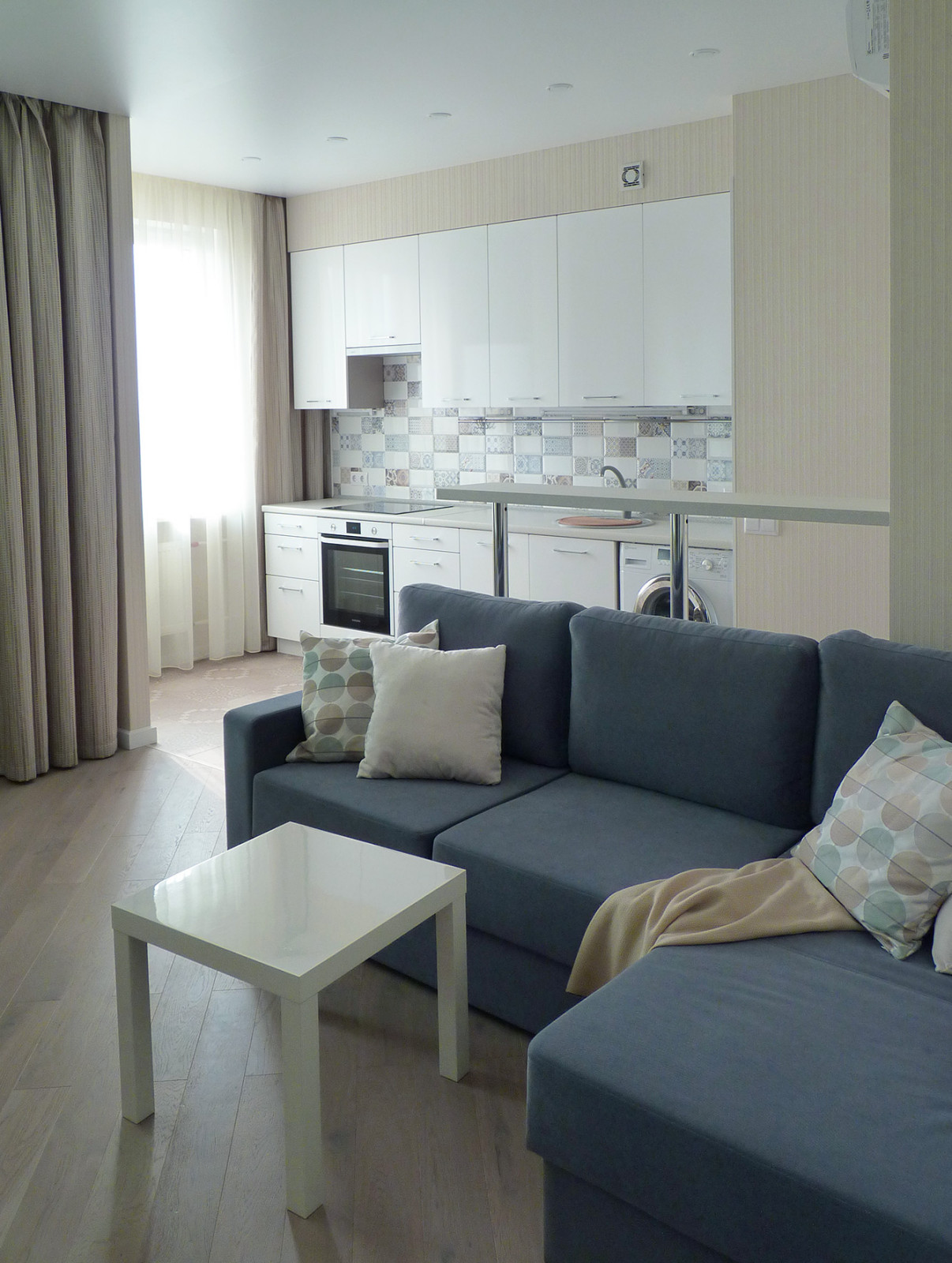 Кухня-гостиная. Кухонная зона