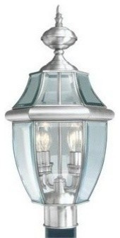Livex Lighting 2 Light Bn Outdoor Post Lantern - 2254-91