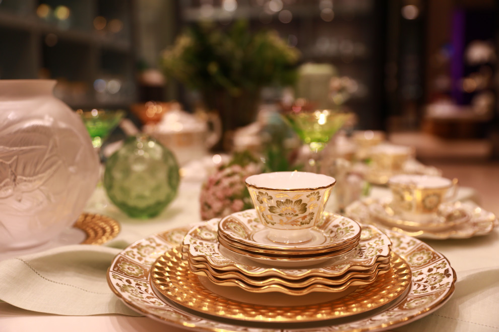 The table setting. Сlassic