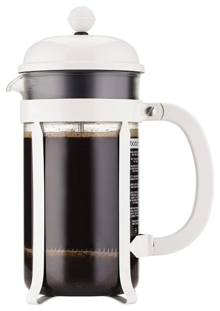 Chambord French Press Coffee Maker, 8 Cup, Off White