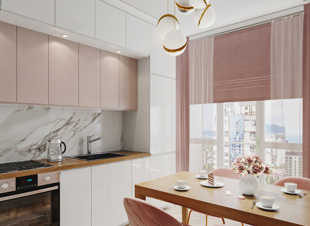 1-ком. кв. ЖК Жилой квартал, г.Сочи, витринный дизайн для продажи