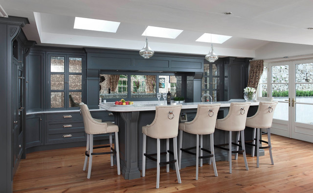 Downpipe transitional-kitchen