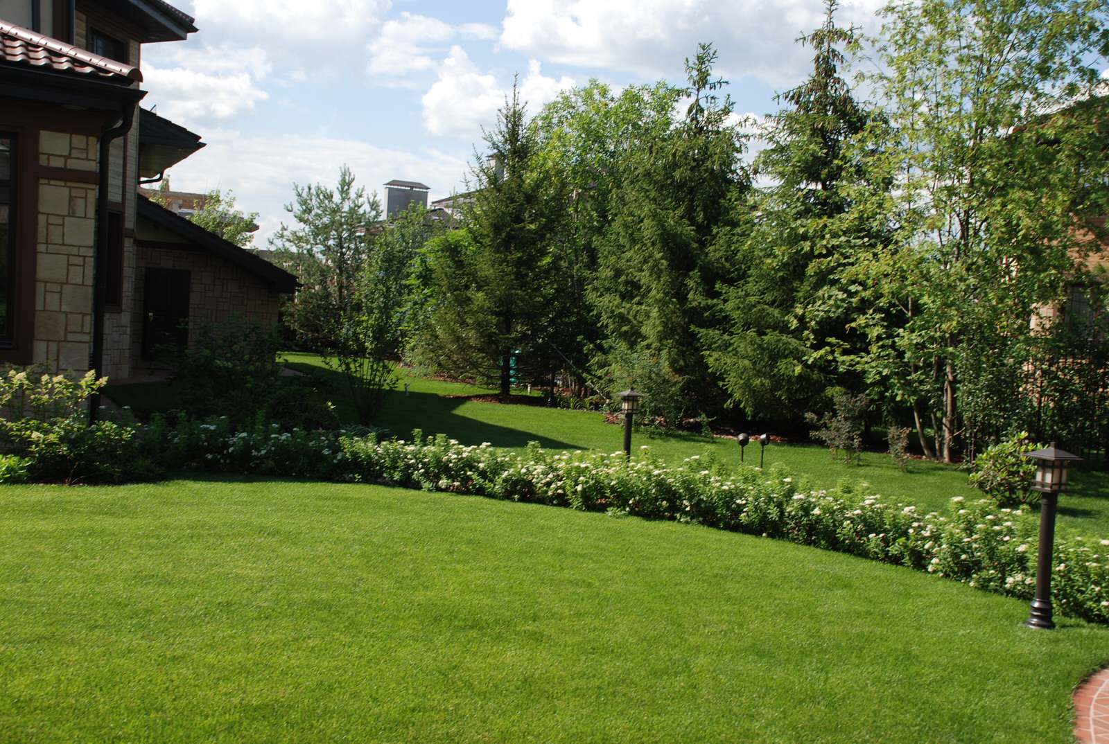 Сад в КП "Миллениум Парк"