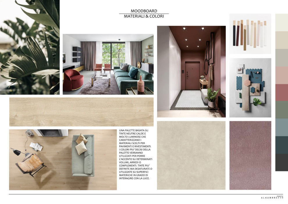 Appartamento a Magenta - tavole di progetto