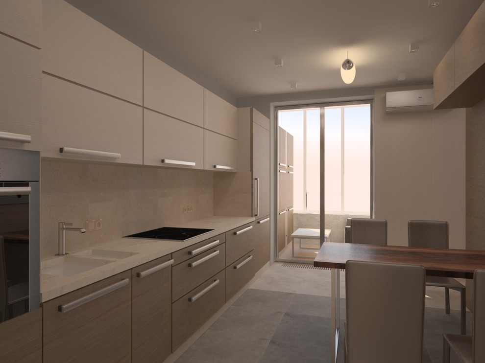 Дизайн проект квартиры с трансформируемыми перегородками