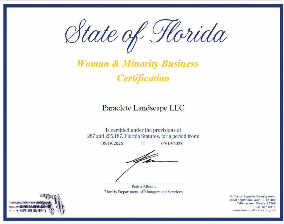 FL Women and Minority Certification