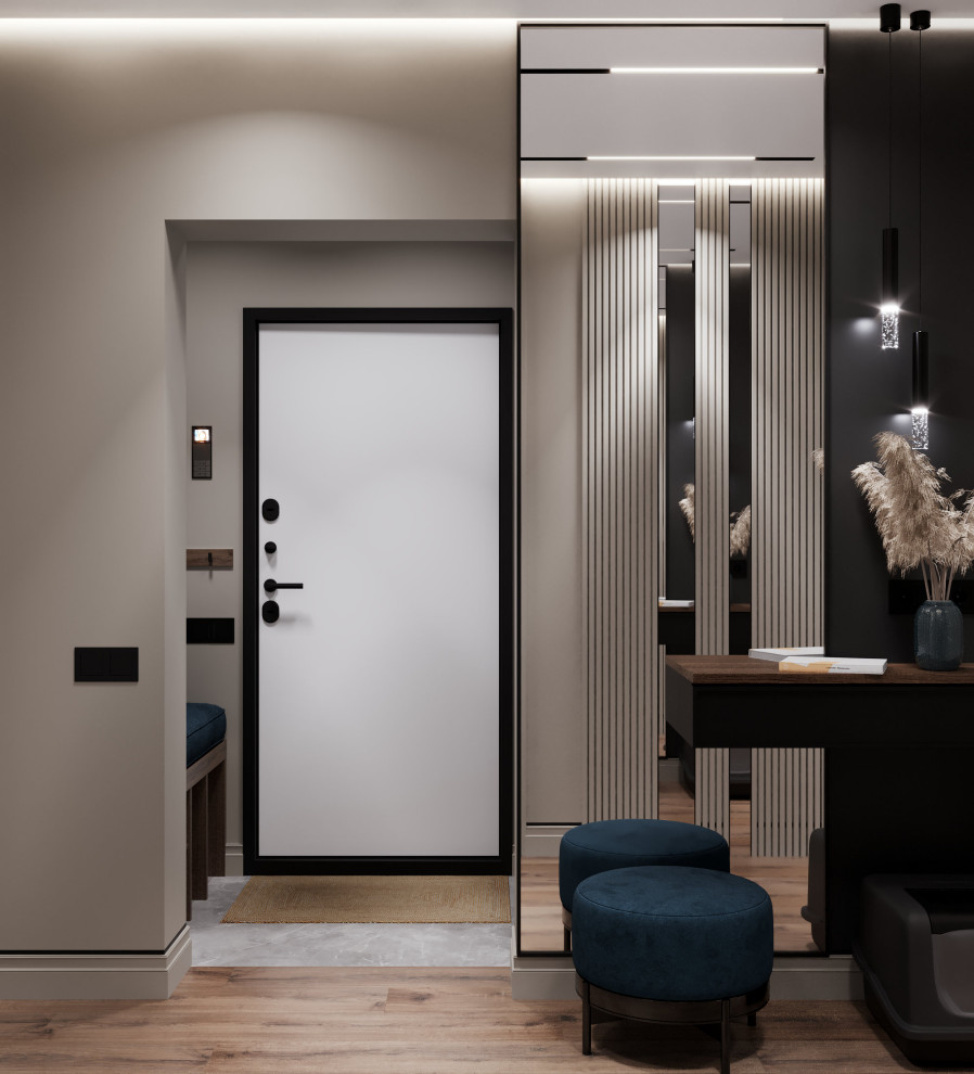 Дизайн проект трёхкомнатной квартиры в Минске