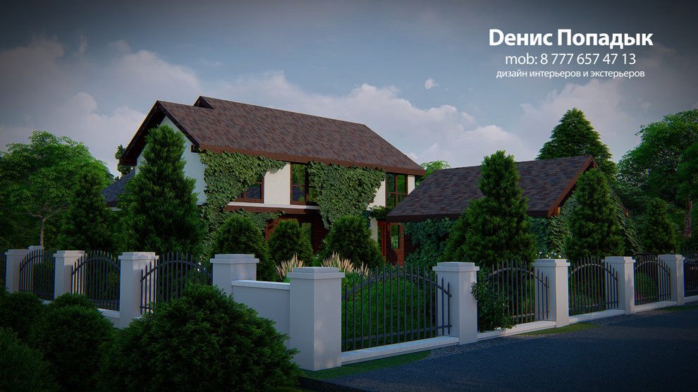 Дизайн проект дома и участка