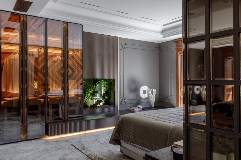 Мебель для мастер-спальни загородного дома