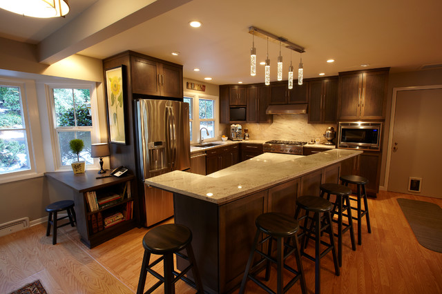 Hendricks Park Residence contemporary-kitchen