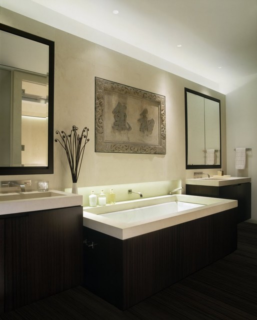 Laight Loft Master Bath modern-bathroom
