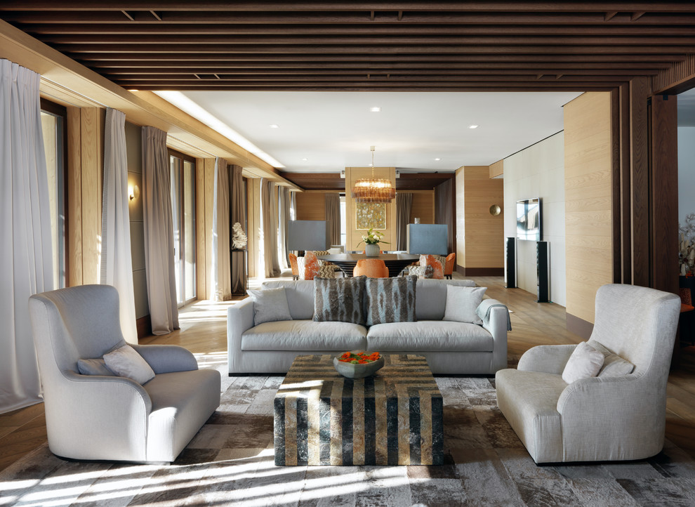 Загородный дом в стиле эклектика