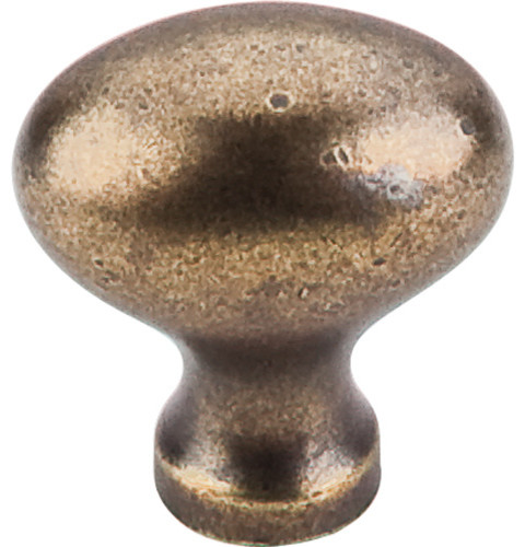 Top Knobs  -  Egg Knob 1 1/4" - German Bronze