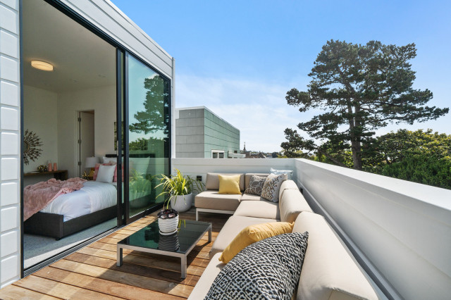 Clipper Street Residence contemporary-terrace