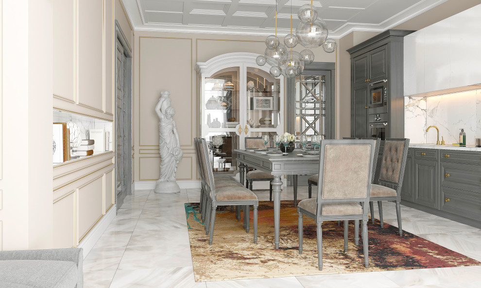 Квартира неоклассика 170м2