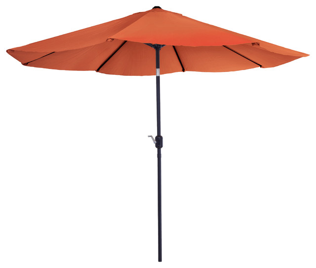 pure garden 9 foot aluminum patio umbrella with auto crank blu pure garden 9 foot aluminum patio umbrella with auto crank blu