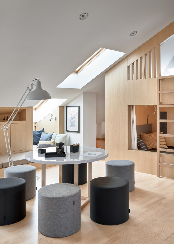 Мансарда для детей. Дизайнер Татьяна Виталина. Публикация AD