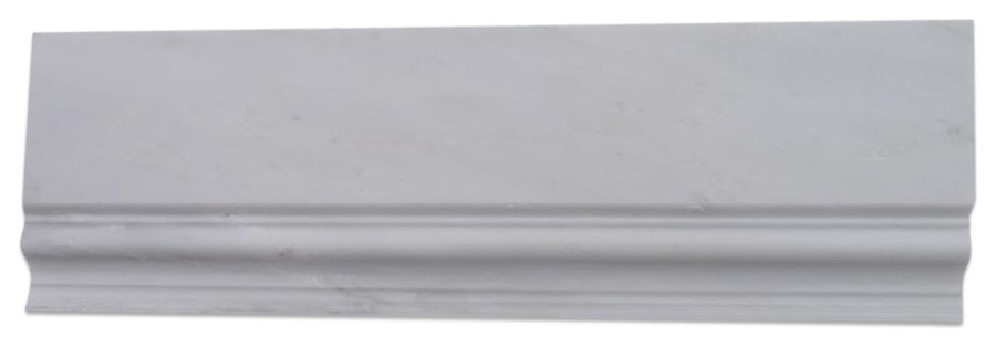 4.75"x12" Base Molding Asian Statuary Marble Liner