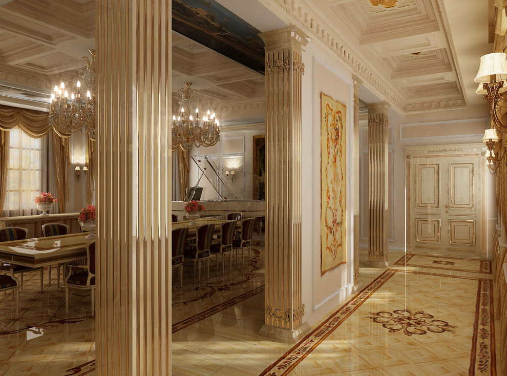 Интерьер частного жилого дома