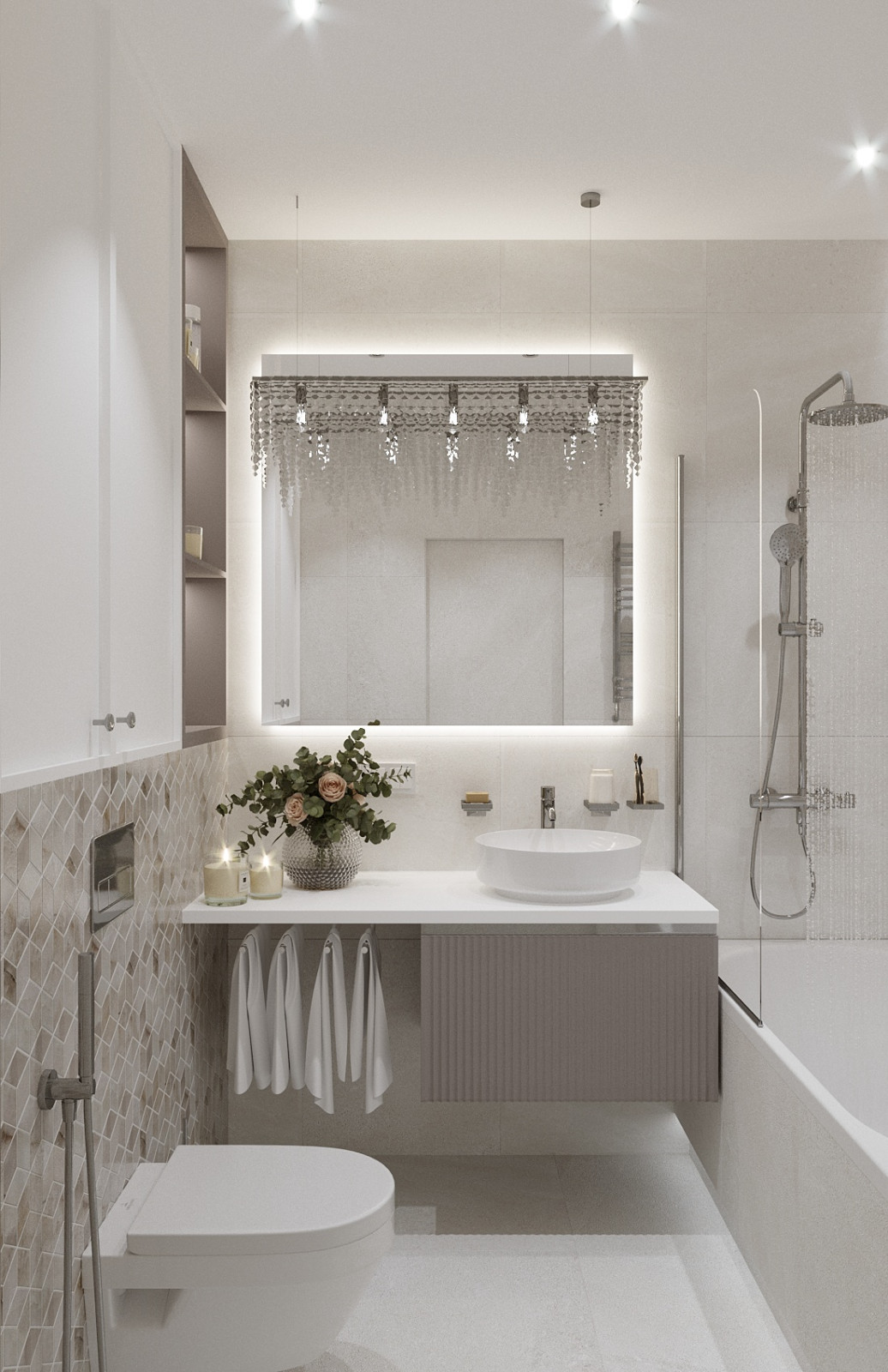 Дизайн-проект квартиры, площадью 72,87 м2