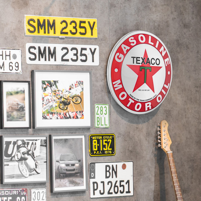 Licensed Texaco Hanging Metal Sign Wall Decor - Contemporary - Metal ...